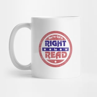 Right to Read (retro) Mug